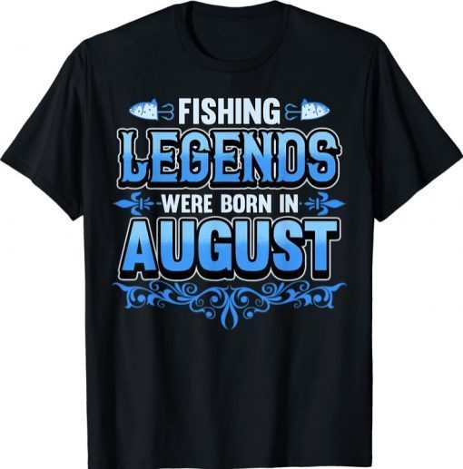 Fishing Legends Funny T-Shirt