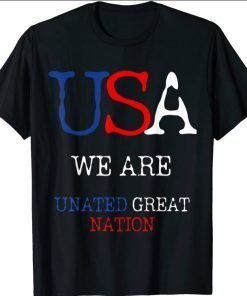USA Flag Vintage Citizen American Flag Great Nation T-Shirt