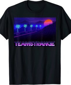 Teamstrange Retro Rad 80s Neon Highway Rocking Design Shirts