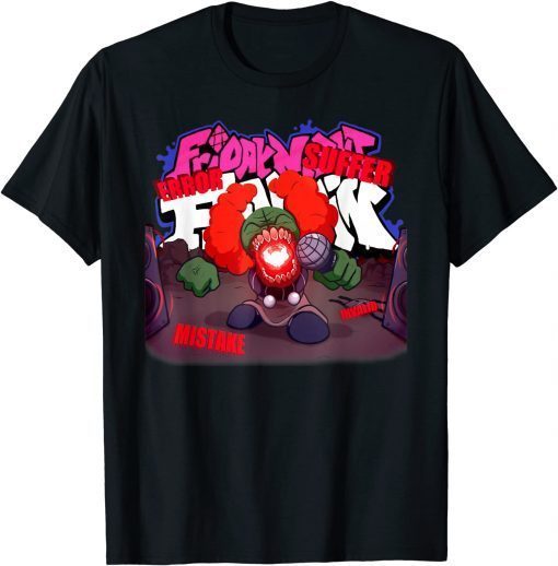 Friday Night Funkins Tricky The Clown Singing T-Shirt