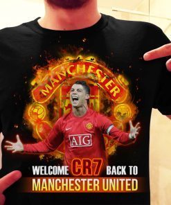 2021 Welcome cristiano ronaldo Back To Manchester United T-Shirt