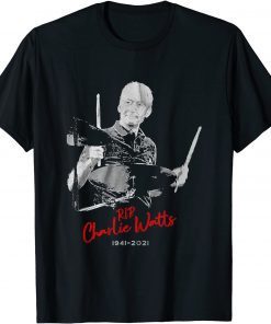 RIP Charlie Watts 1941-2021 T-Shirt