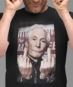 Shirt Rolling Stones Drummer Charlie Watts
