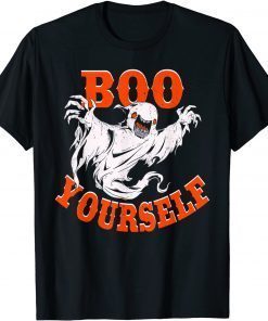 Boo Yourself Ghost For Halloween Party Tee Shirt