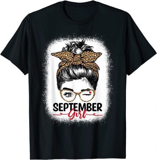 September Girl Birthday for Women Born in September T-Shirt