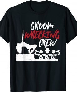 Grooms Crew Wedding Bucks Groom Groomsmen Bachelor Party Unisex T-Shirt