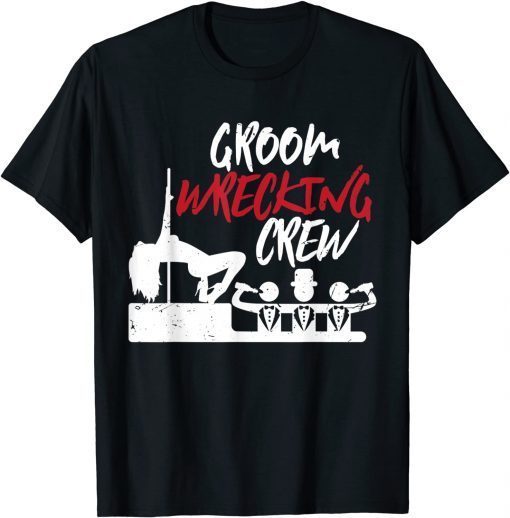 Grooms Crew Wedding Bucks Groom Groomsmen Bachelor Party Unisex T-Shirt