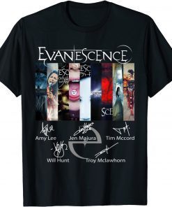 Vintage Evanescences Art Band Music Legend 80s 90s Funny T-Shirt