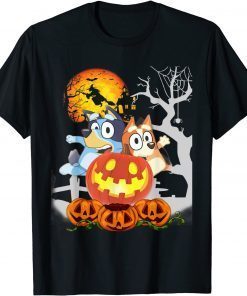 Funny Blueys Halloween Shirt T-Shirt
