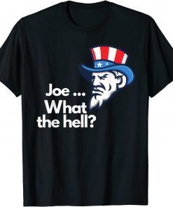 Official Anti Biden Message from Uncle Sam - Anti Biden T-Shirt