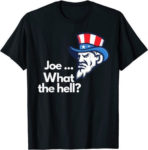 Official Anti Biden Message from Uncle Sam - Anti Biden T-Shirt