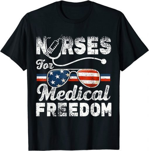 Classic Nurses For Medical Freedom - Stop The Mandate T-Shirt