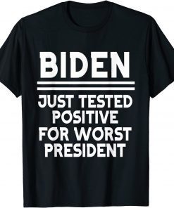 Official Republicans voter anti joe biden worst president T-Shirt