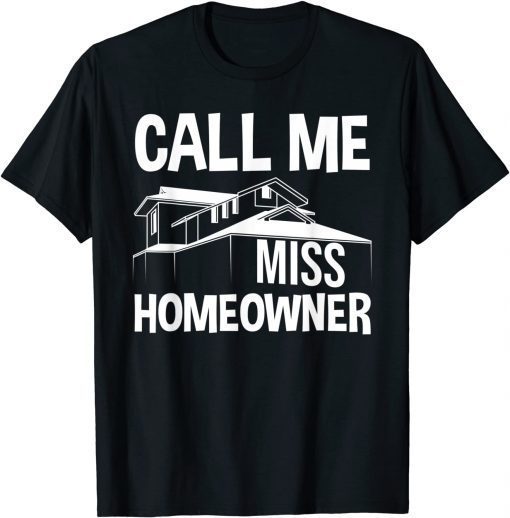 New Homeowner Art Girls Women Housewarming Buyer Owner Classic T-Shirt