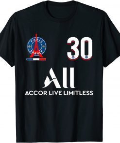 Messis Loves Paris PSGS France For Soccer Fans No30 FC Funny T-ShirtMessis Loves Paris PSGS France For Soccer Fans No30 FC Funny T-Shirt