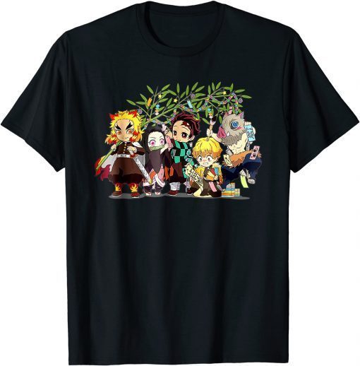 Demons Slayers Animes Gift For Boys Girls Official T-Shirt