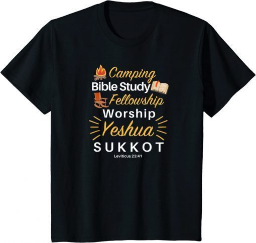 Kids Sukkot Biblical Feast Celebration Gear Youth Unisex T-Shirt