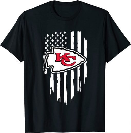 2021 Kansas City Jersey Football Shirt Chief Flag Usa for men T-Shirt