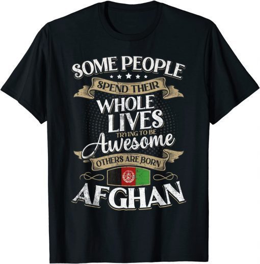 Afghan Shirt Vintage Funny Retro 2021 T-Shirt