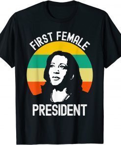 Joe Biden Stepped Down, President Kamala Harris Gift T-Shirt