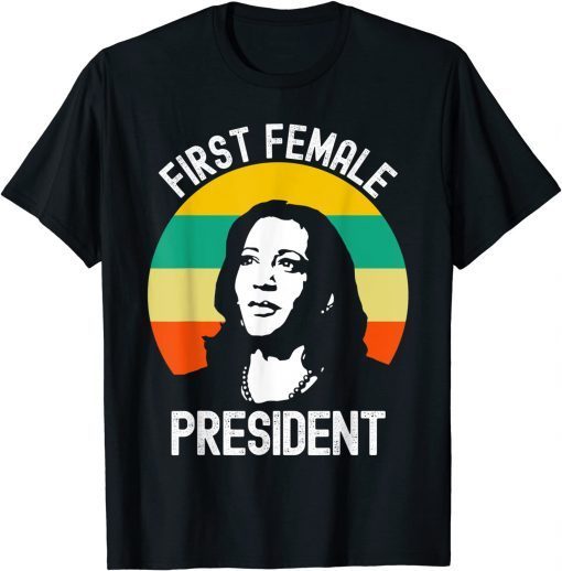 Joe Biden Stepped Down, President Kamala Harris Gift T-Shirt