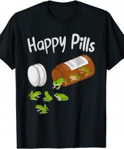 Happy Pills Frog Funny Catcher Frog Unisex T-Shirt