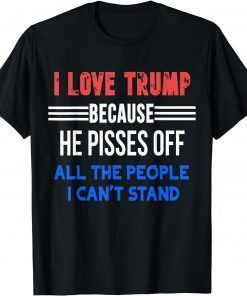 Classic republicans voter love trump and anti joe biden T-Shirt