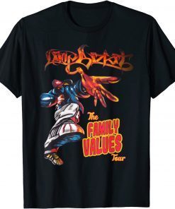 Limps Bizkits The Family Art Tour Music Legend 80s Funny T-Shirt