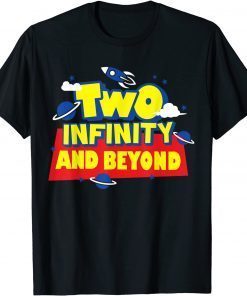 Official Two Infinity N Beyonds 2nd Birthday Children Toddler Boys T-Shirt