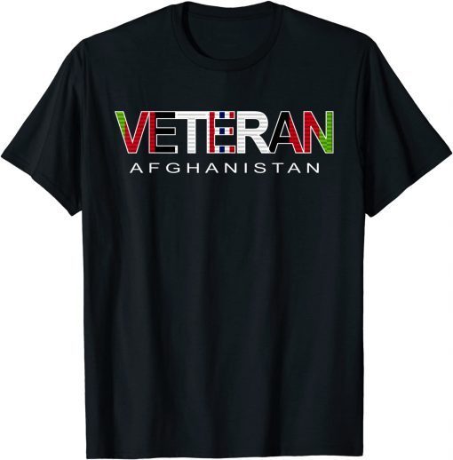 T-Shirt Afghanistan Veteran