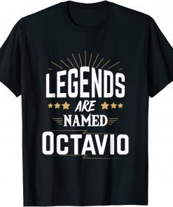 T-Shirt Legends Are Named Octavio