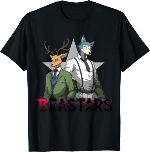 Official Legoshi and Friend Funny Beastars Anime tee for fans T-Shirt