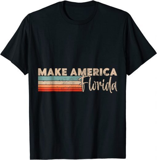 Classic Make America Florida 2024 Election Ron DeSantis Governor FL T-Shirt