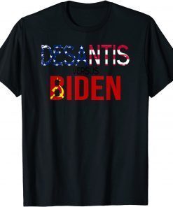 2021 Governor Desantis Versus President Joe Biden Gift Tee Shirt