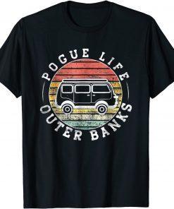 Official Outer Banks Pogue Life Outer Banks Surf Van Obx Beach Classic T-Shirt