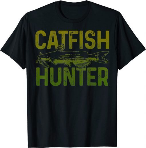 Catfish Hunter Catfishing Fisherman Unsiex T-Shirt