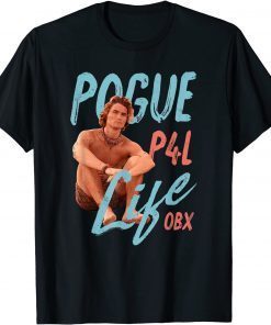 Outer Banks John Sitting Pogue For Life P4L Gift Tee Shirt