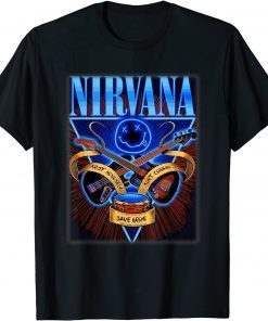 Vintage Nirvanas guitar band T-Shirt