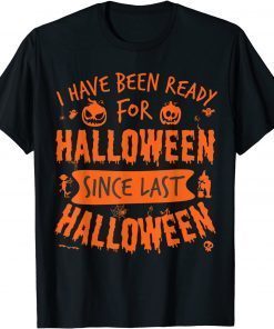 Classic Halloween Costume Men Women Adult Funny Fun Halloween T-Shirt
