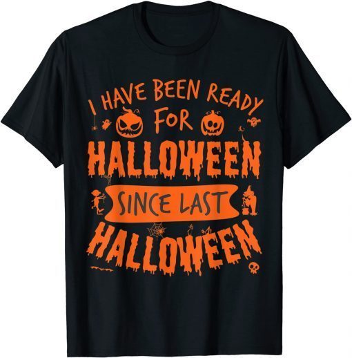Classic Halloween Costume Men Women Adult Funny Fun Halloween T-Shirt