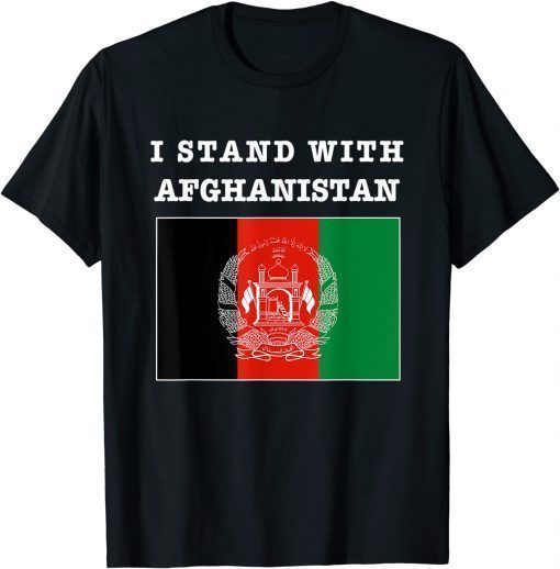 Classic I Stand With Afghanistan Stand With Afghanistan Afghan Free T-Shirt
