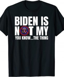 Unisex Trump Funny Anti Joe Biden Election Political Funny T-Shirt
