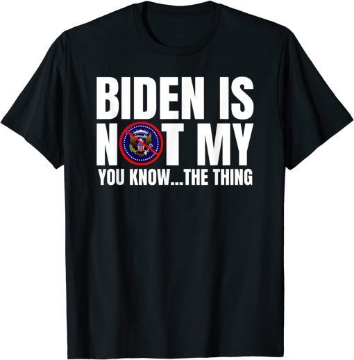 Unisex Trump Funny Anti Joe Biden Election Political Funny T-Shirt