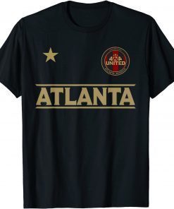 Classic 404 United Atlanta Soccer Jersey Original Design T-Shirt