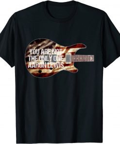 Am I The Only One Aaron Lewis USA Flag T-Shirt