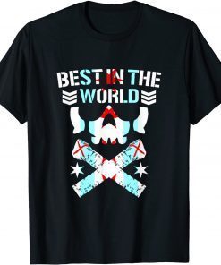 Best InThe World,aew cm punk T-Shirt