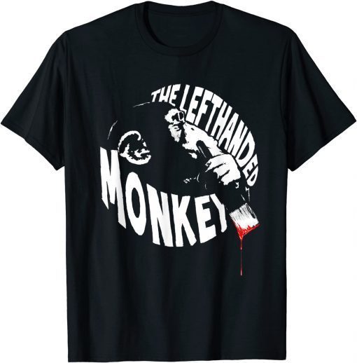 Classic The Left Handed Monkey Official Apparel T-Shirt