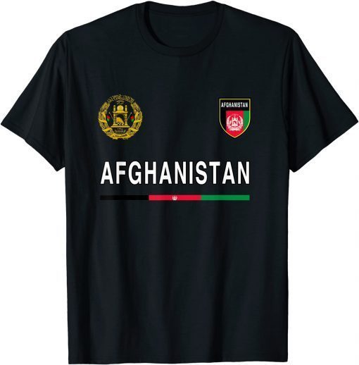 Afghanistan Sport/Soccer Jersey Tee Flag Football Unisex T-Shirt