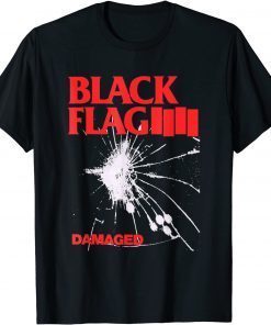 Classic Blacks Flag Damaged T-Shirt
