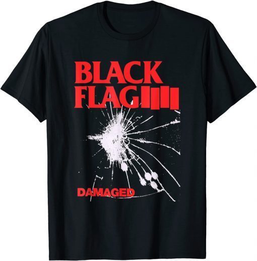Classic Blacks Flag Damaged T-Shirt